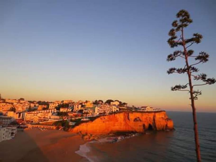 Apartamento Encantador A 100M Da Praia Carvoeiro  Bagian luar foto