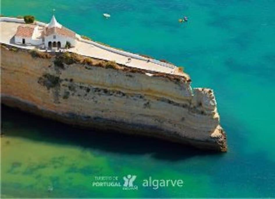 Apartamento Encantador A 100M Da Praia Carvoeiro  Bagian luar foto